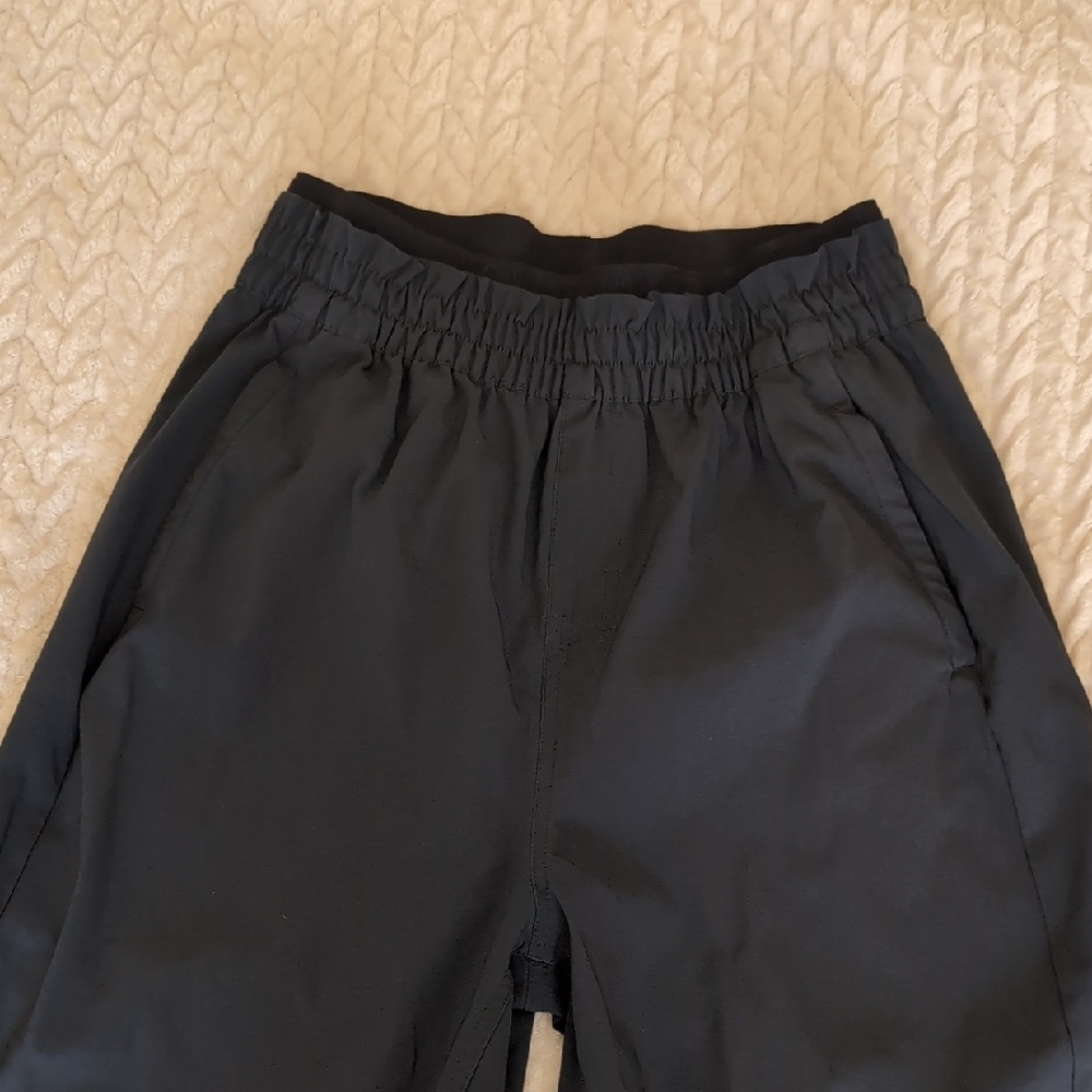 Prana Navy Wonderland Rocks Elastic Waist Pants